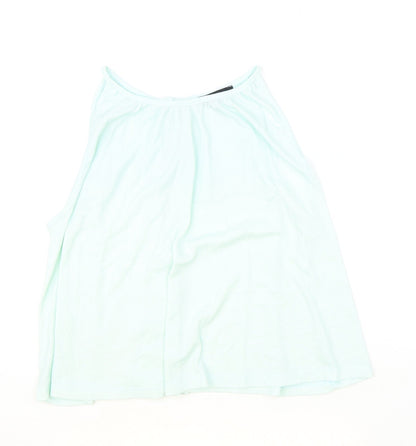 Womens UK Size 14 Atmosphere Blue Basic Tank