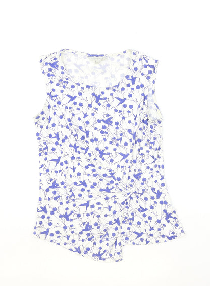 Womens UK Size 10 RJR.John Rocha Ivory Basic Tank