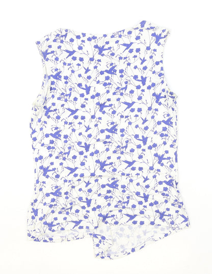 Womens UK Size 10 RJR.John Rocha Ivory Basic Tank