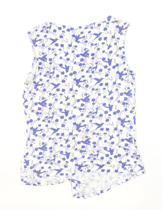 Womens UK Size 10 RJR.John Rocha Ivory Basic Tank