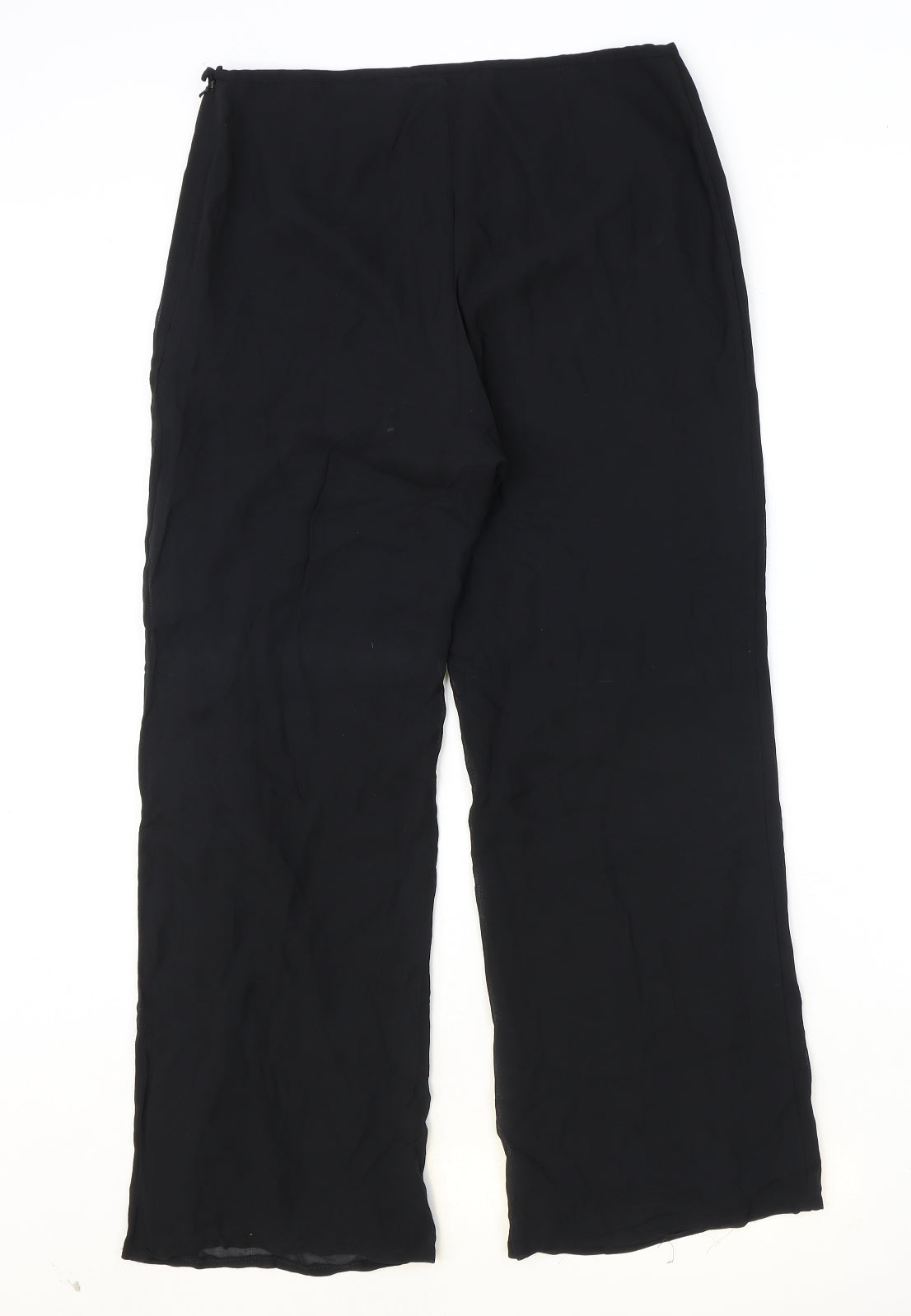 Womens UK Size 10 NEXT Regular Fit  Black Trousers
