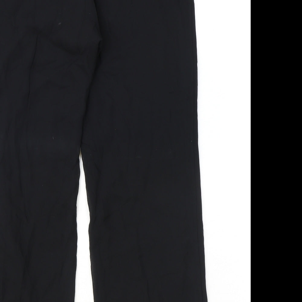Womens UK Size 10 NEXT Regular Fit  Black Trousers