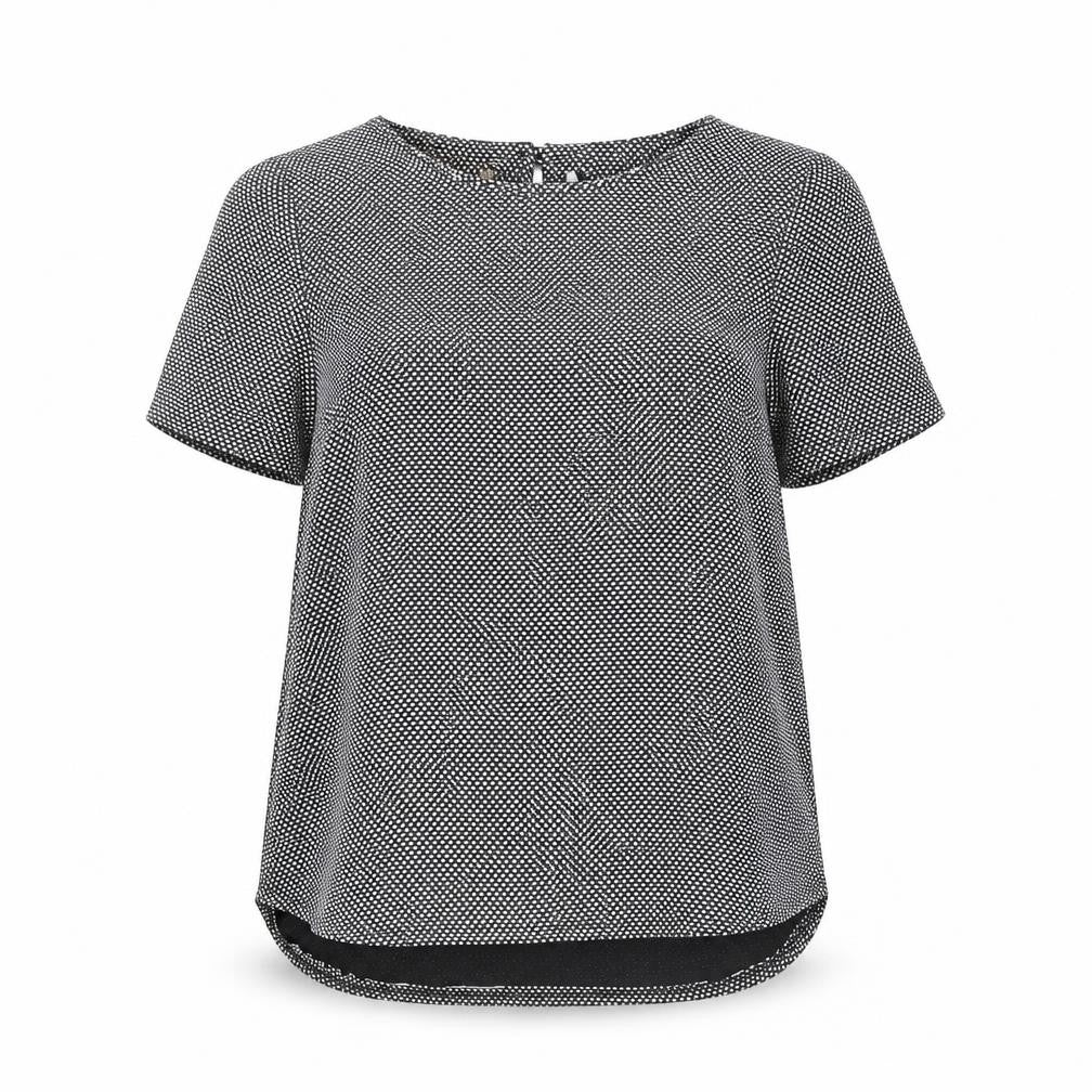Womens UK Size 16 K&D Black Basic T-Shirt