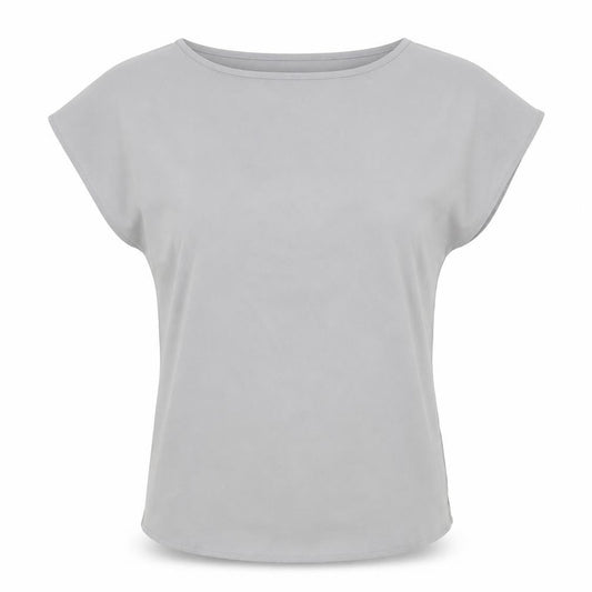 Womens UK Size 8 Preworn Green Basic T-Shirt