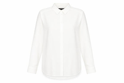 Womens UK Size 14 New Look Ivory Basic Button-Up