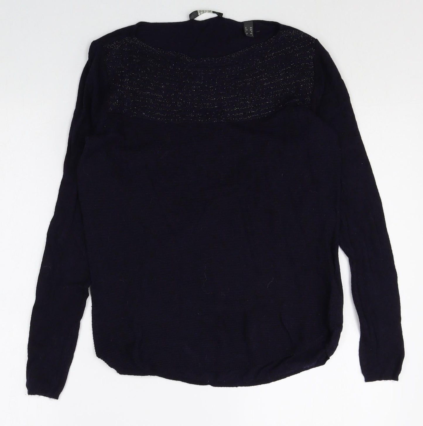 Womens UK Size XS Esprit Blue Pullover Jumper