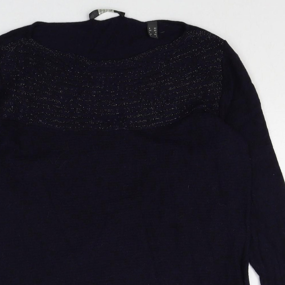 Womens UK Size XS Esprit Blue Pullover Jumper