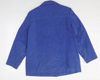 Womens UK Size 16 EWM Blue Jacket