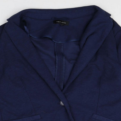 Womens UK Size 12 New Look Blue Jacket