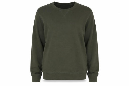 Womens UK Size M Divided Green Pullover Sweatshirt