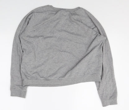 Womens UK Size 12 ASOS Grey Pullover Sweatshirt