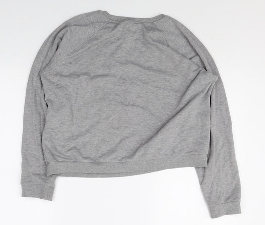 Womens UK Size 12 ASOS Grey Pullover Sweatshirt
