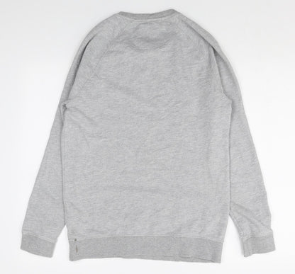 Mens UK Size S Burton Grey Pullover Sweatshirt