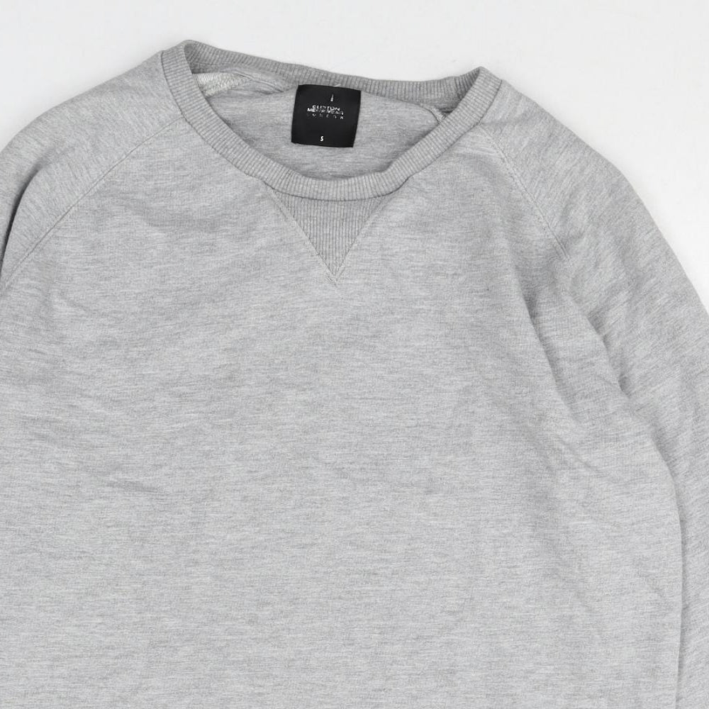 Mens UK Size S Burton Grey Pullover Sweatshirt