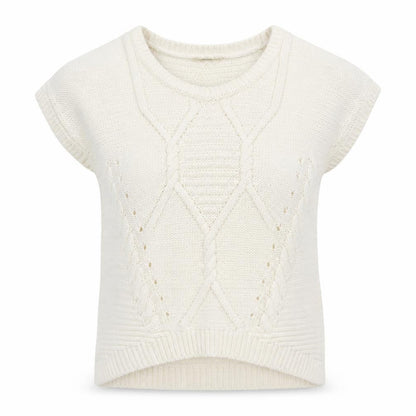Womens UK Size M Oasis White Pullover Jumper