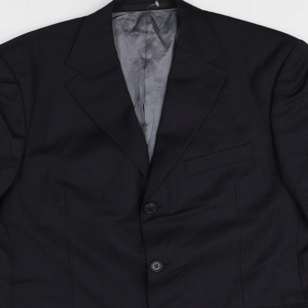Mens UK Size 42 Marks and Spencer Regular Black Suit Jacket