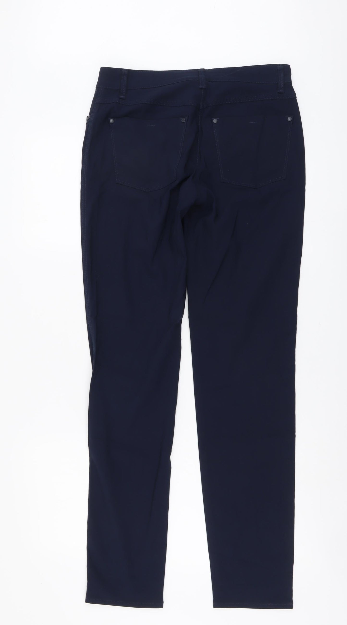 Womens UK Size 12 Bianca Regular Fit  Blue Trousers