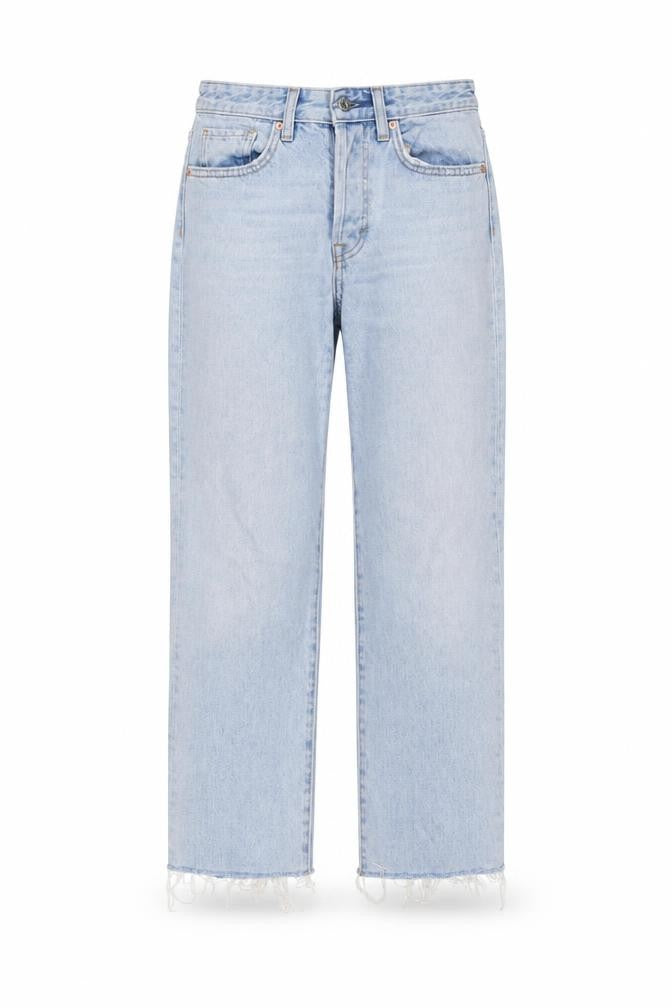 Womens UK Size 26 in H&M Regular Fit Straight Blue Jeans