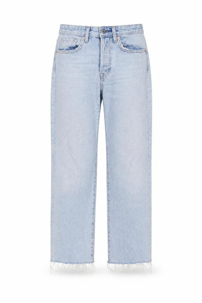 Womens UK Size 26 in H&M Regular Fit Straight Blue Jeans