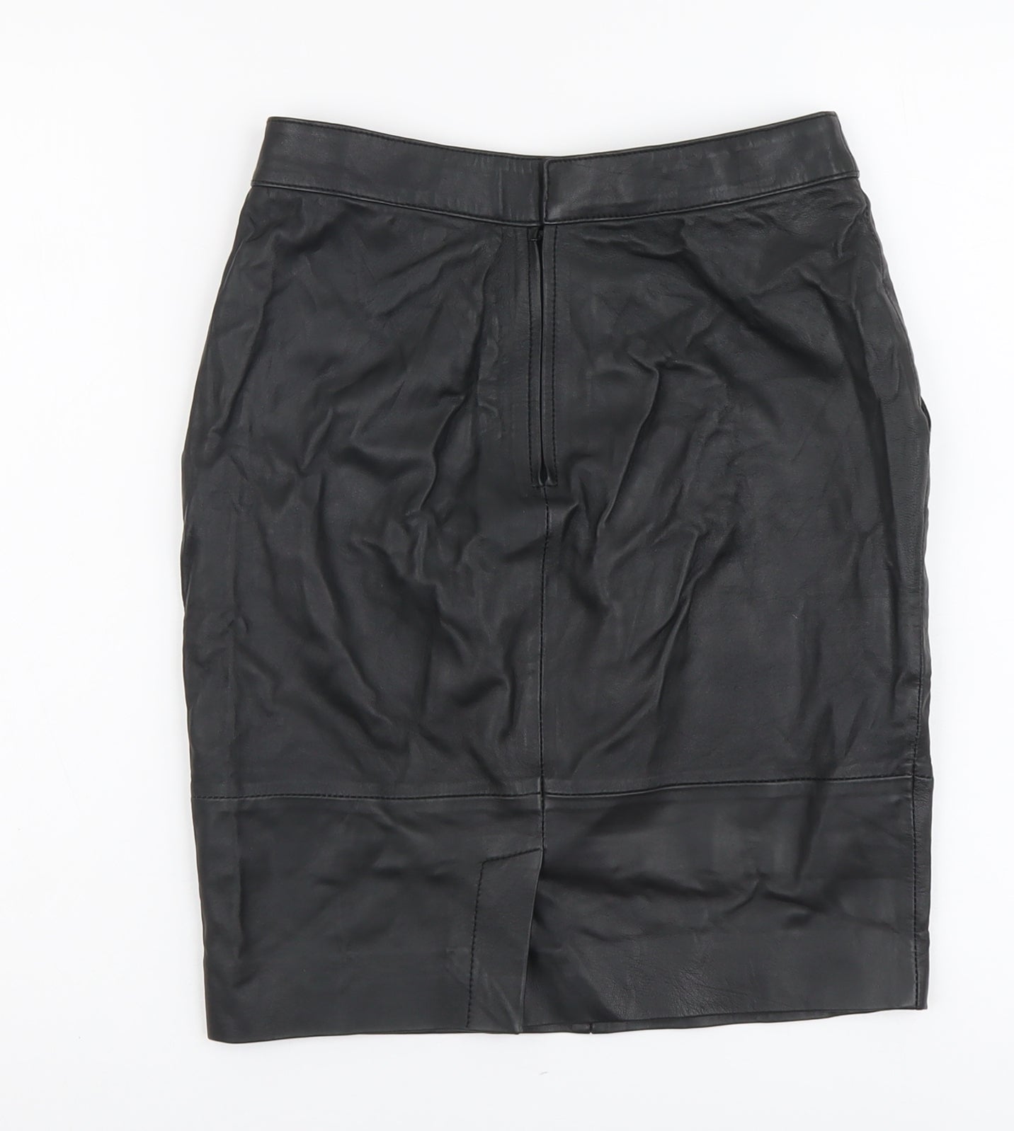 Gestuz Womens Black Polyester Straight & Pencil Skirt Size 6 Zip