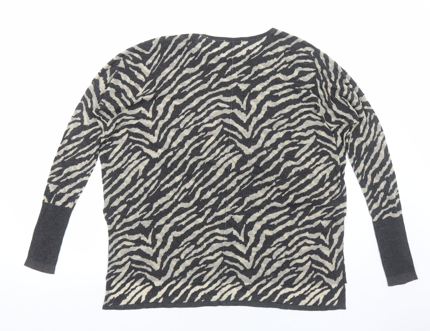 Womens UK Size S H&M Grey Pullover Jumper