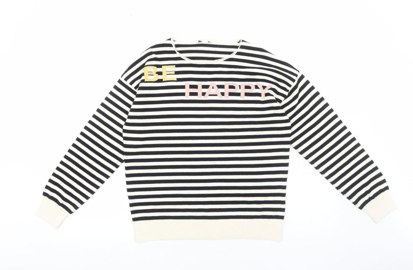 Womens UK Size 12 M&Co Black Pullover Jumper