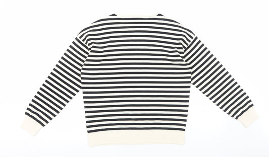 Womens UK Size 12 M&Co Black Pullover Jumper