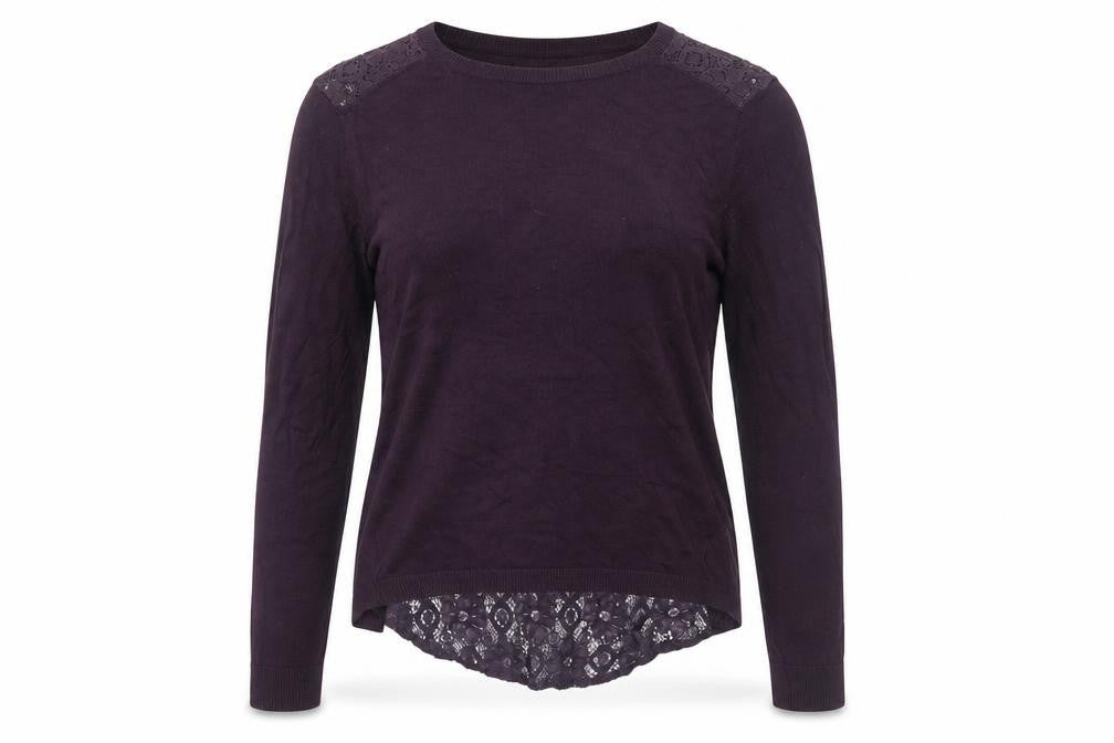 Womens UK Size 8 Dorothy Perkins Purple Pullover Jumper
