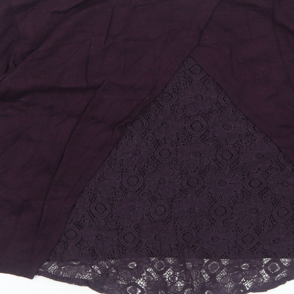 Womens UK Size 8 Dorothy Perkins Purple Pullover Jumper