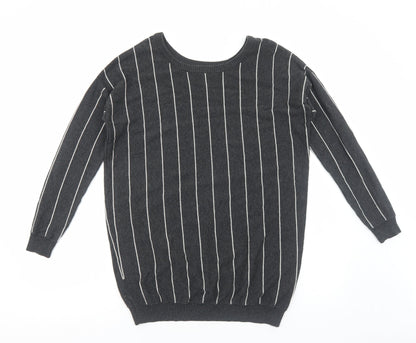 Womens UK Size 10 Atmosphere Grey Pullover Jumper