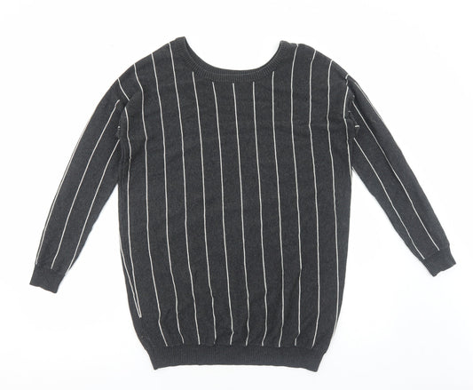 Womens UK Size 10 Atmosphere Grey Pullover Jumper