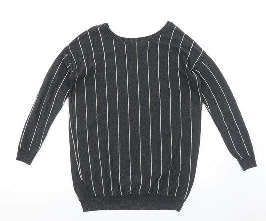 Womens UK Size 10 Atmosphere Grey Pullover Jumper