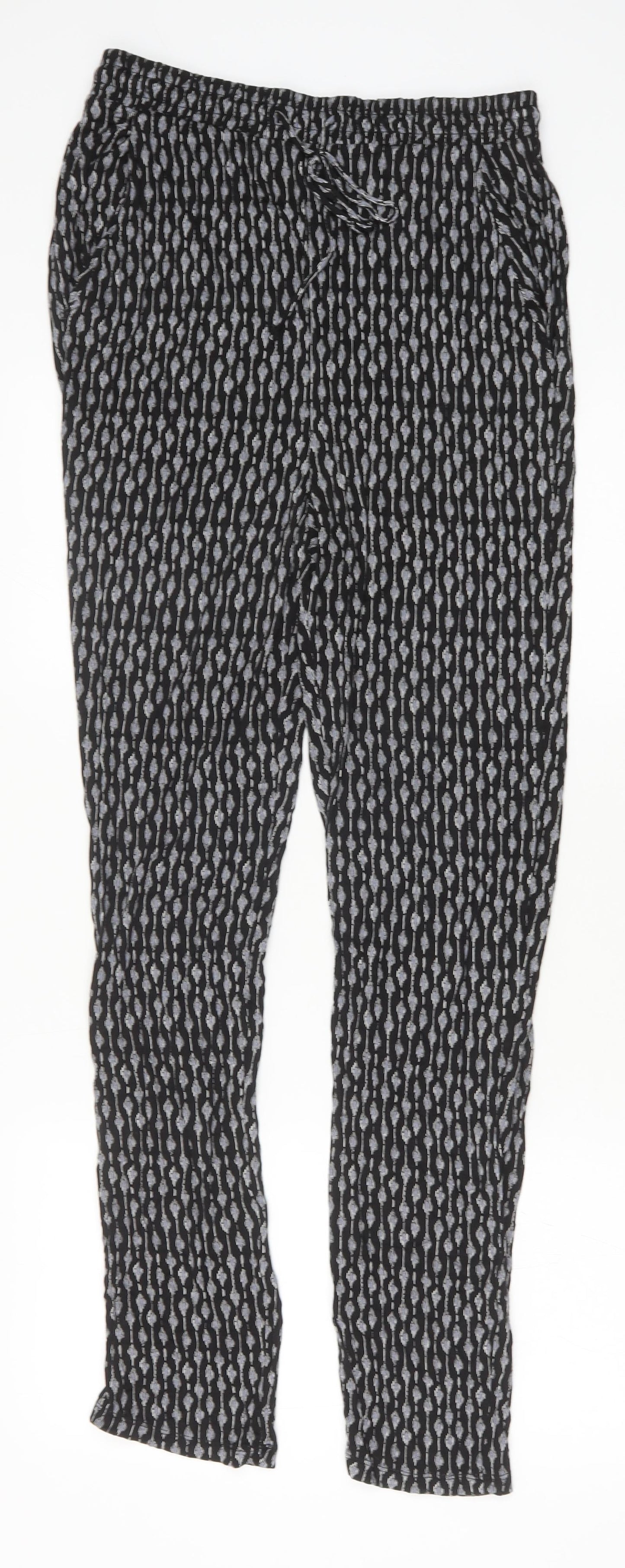Womens UK Size S H&M  Jogger Black Leggings
