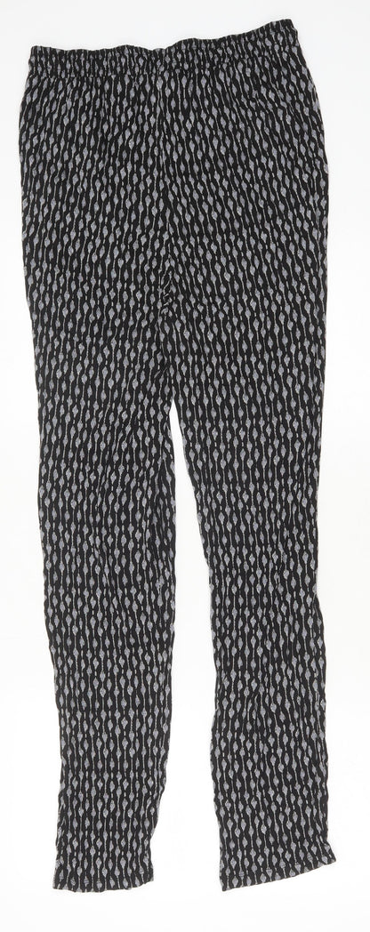 Womens UK Size S H&M  Jogger Black Leggings