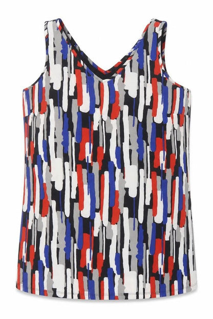 Womens UK Size 14 Matalan Multicoloured Tunic Tank