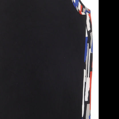 Matalan Womens Multicoloured Geometric Polyester Tunic Tank Size 14 V-Neck