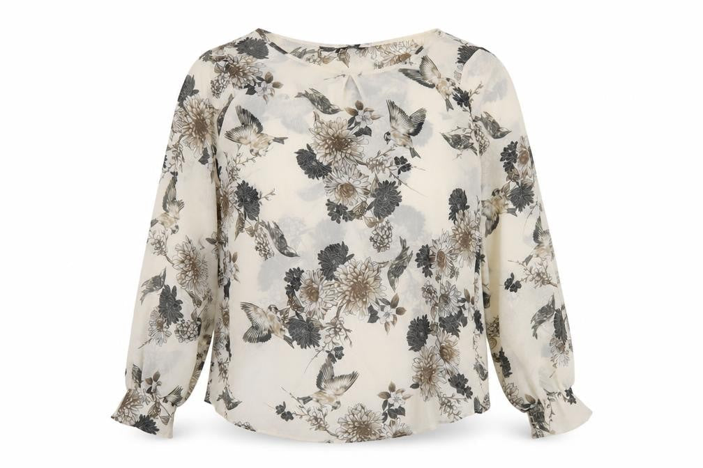 Womens UK Size 6 F&F Ivory Basic Blouse