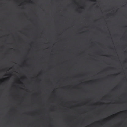 Ardene Contemporary Wear Womens Black Polyester A-Line Skirt Size M Zip