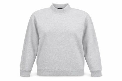 Womens UK Size L b.young Grey Henley Jumper