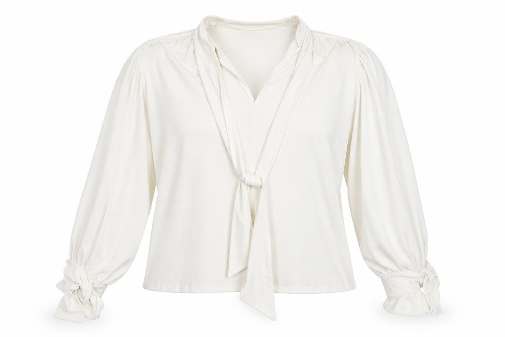 Womens UK Size M Mango White Basic Blouse