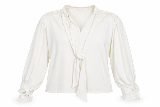 Womens UK Size M Mango White Basic Blouse
