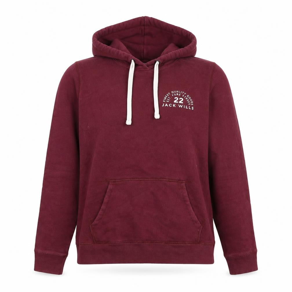 Womens UK Size 6 Jack Wills Red Pullover Hoodie