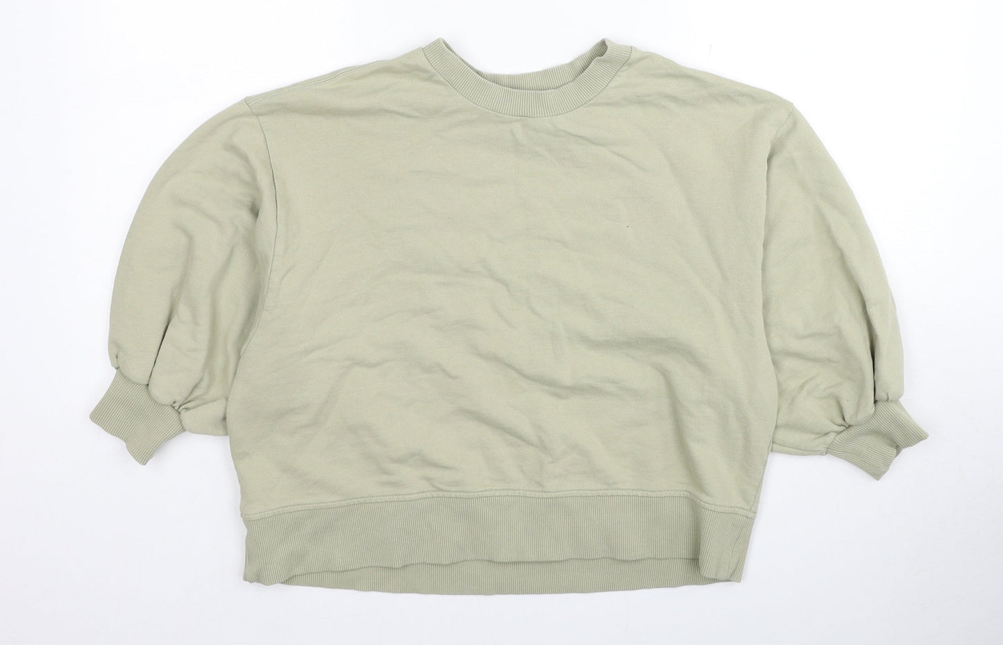 Womens UK Size 10 ASOS Green Pullover Sweatshirt