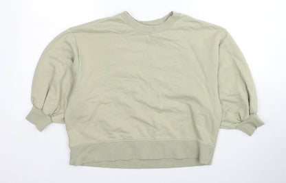 Womens UK Size 10 ASOS Green Pullover Sweatshirt