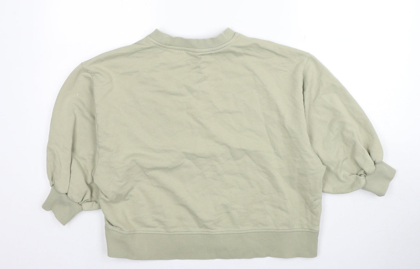 Womens UK Size 10 ASOS Green Pullover Sweatshirt