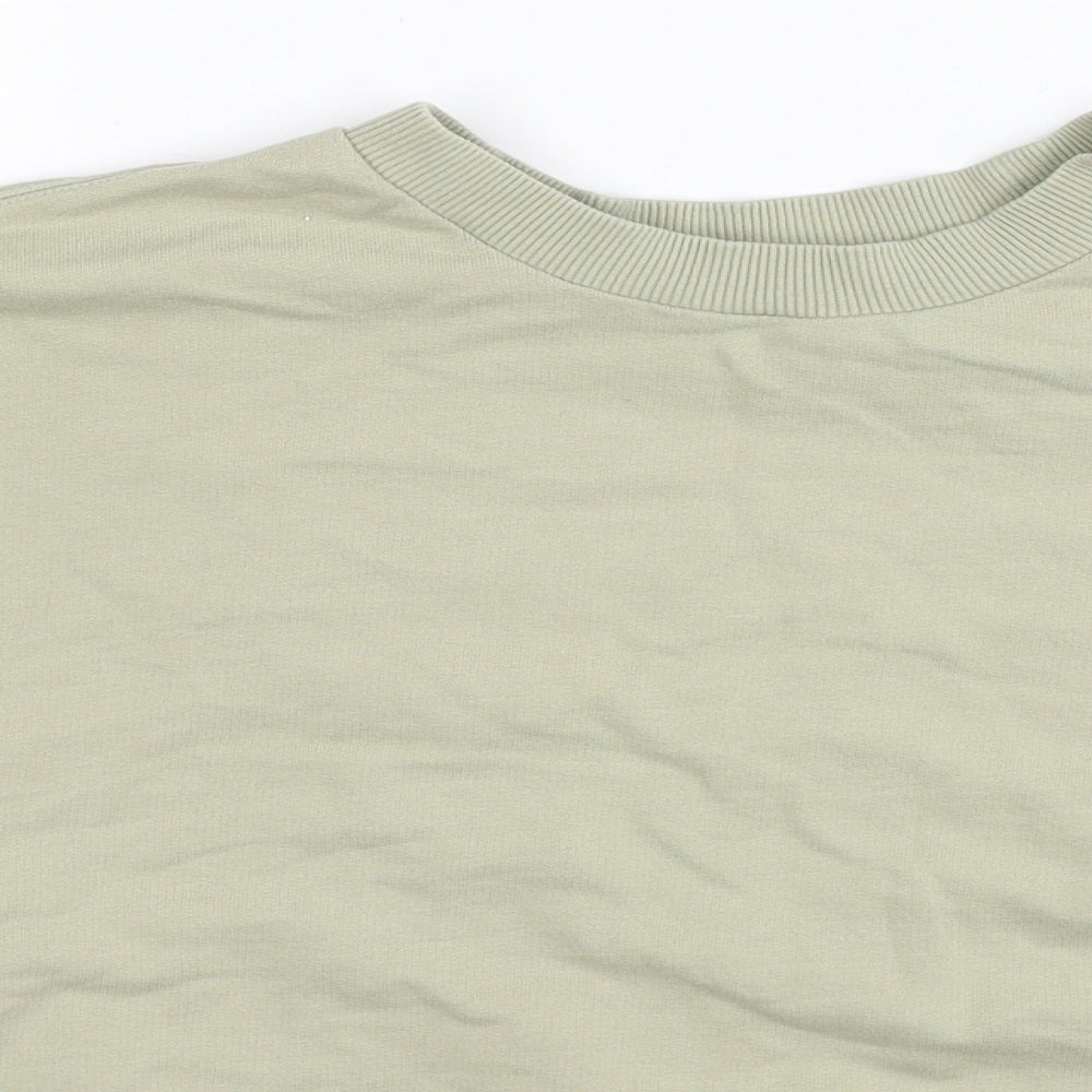 Womens UK Size 10 ASOS Green Pullover Sweatshirt