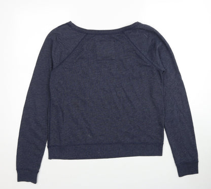 Womens UK Size M Gilly Hicks Blue Pullover Sweatshirt