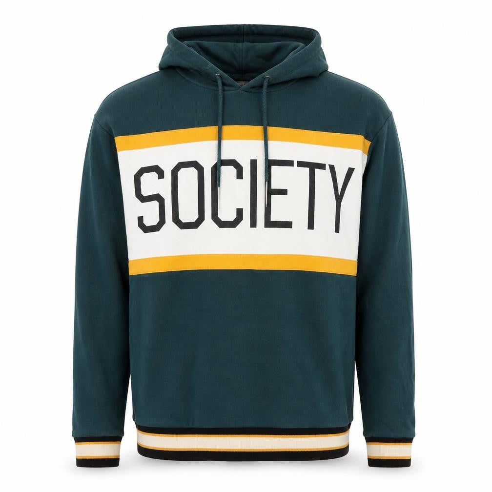 Mens UK Size XS ASOS Green Pullover Hoodie