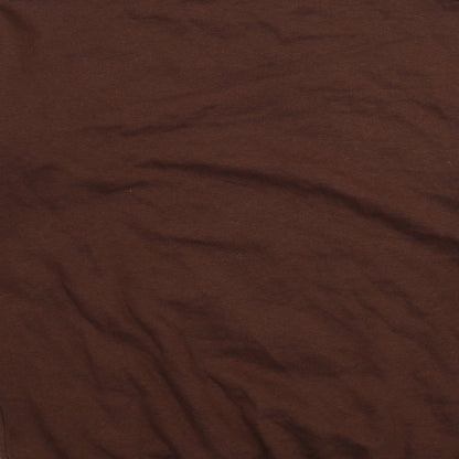 H&M Girls Brown Cotton Pullover Sweatshirt Size 10-11 Years Pullover - Mickey Mouse