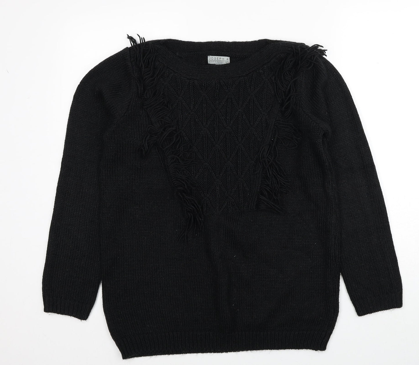 Womens UK Size M Joseph A Black Pullover Jumper